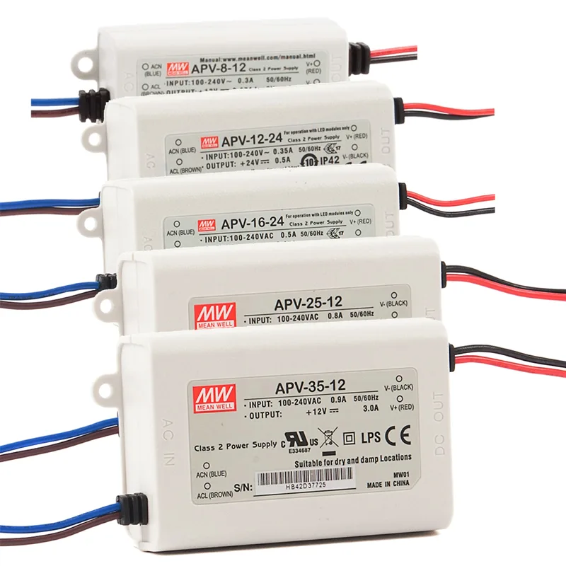 Mean Well APV Series Constant Voltage LED Power Supply product image