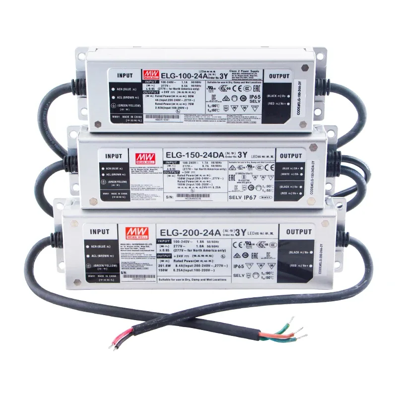 Mean Well ELG Series IP67 Constant Voltage LED Power Supply product image
