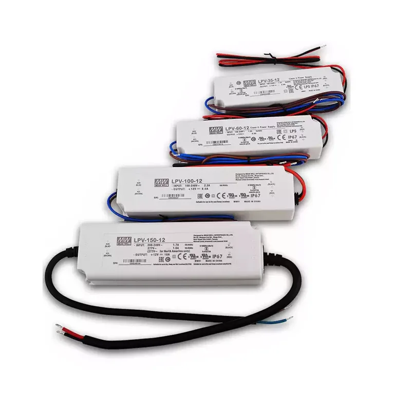 Mean Well LPV Series IP67 Constant Voltage LED Power Supply product image