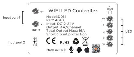 HX-D01X series wifi led controller product image