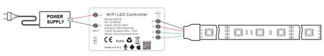 HX-D01X series wifi led controller product image