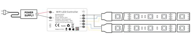 HX-D01X series wifi led controller product image
