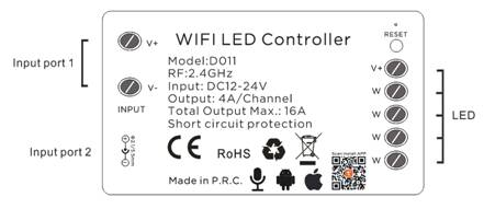 HX-D01X series wifi led controller product image