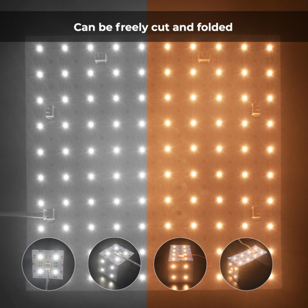 250x250mm (10 inch) CCT LED light sheet