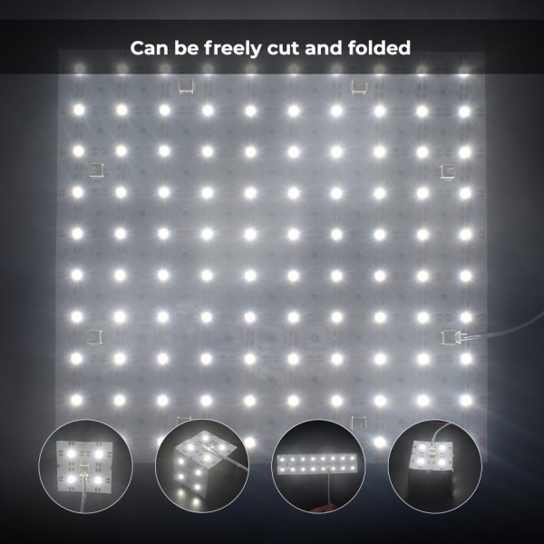 250x250mm (10 inch) single color LED light sheet