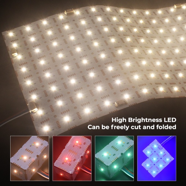 512LEDs RGBW LED light sheet