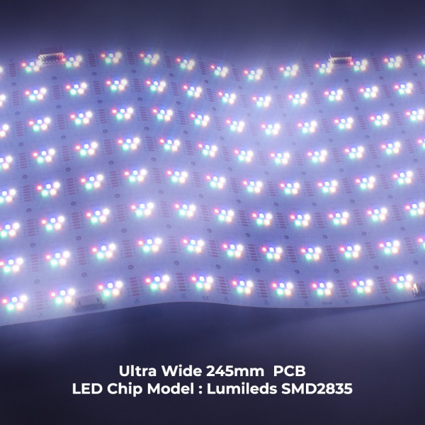640LEDs RGBCCT LED light sheet
