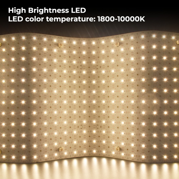 Flexible LED light sheet