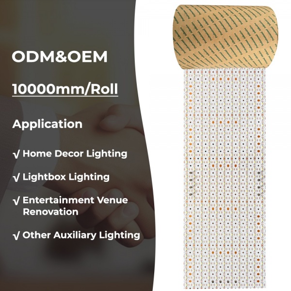 100-meter project-capable free-cut dual CCT LED light sheet detail image 2