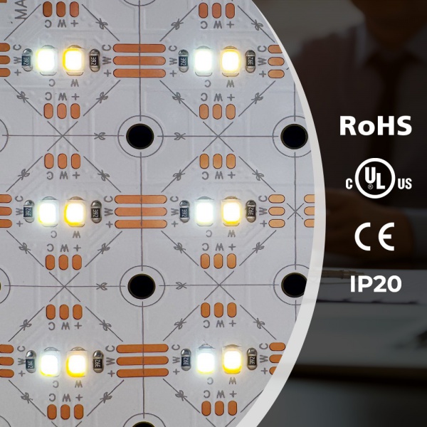 100-meter project-capable free-cut dual CCT LED light sheet detail image 6