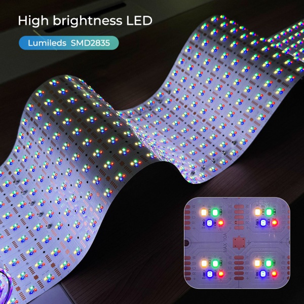 100M extra-long flexible RGBW LED light sheet detail image 2