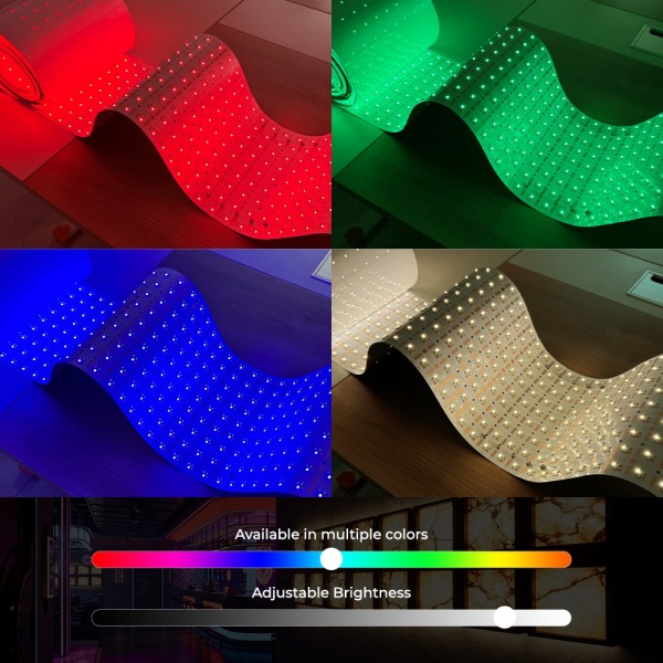 100M extra-long flexible RGBW LED light sheet detail image 4