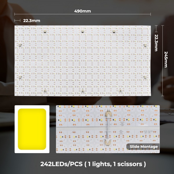 242LEDs LED light sheet detail image 3
