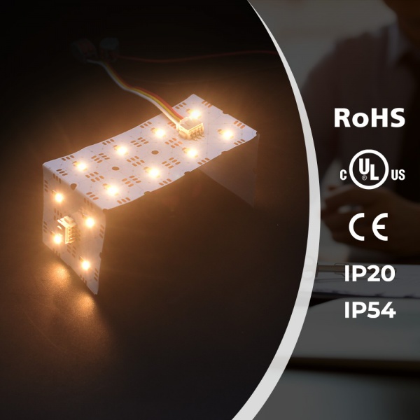 250x250mm (10 inch) CCT LED light sheet detail image 7