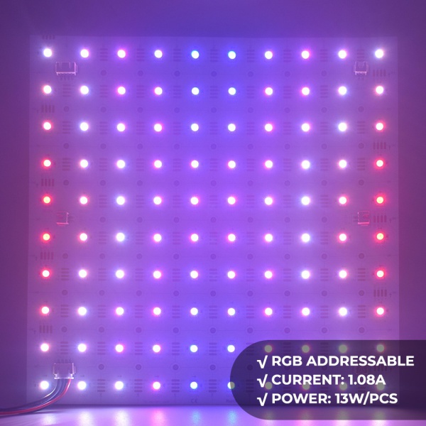 250x250mm (10 inch) digital LED light sheet detail image 5