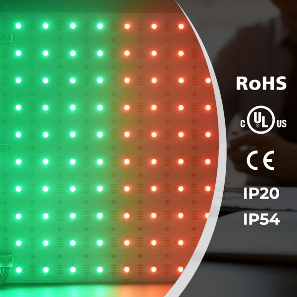 250x250mm (10 inch) digital LED light sheet detail image 6