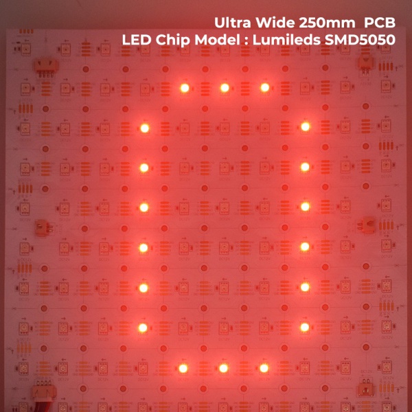 250x250mm (10 inch) digital LED light sheet detail image 7