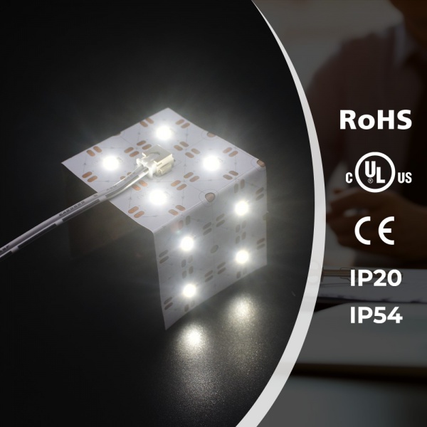 250x250mm (10 inch) single color LED light sheet detail image 7