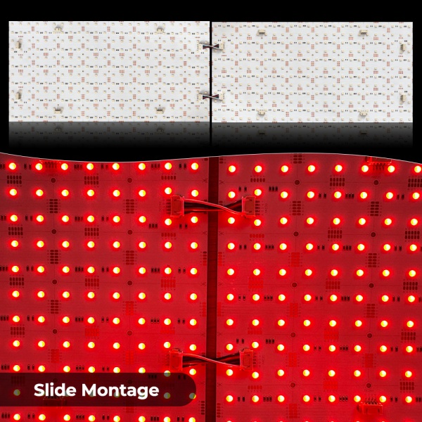 288LEDs RGBW LED light sheet detail image 3
