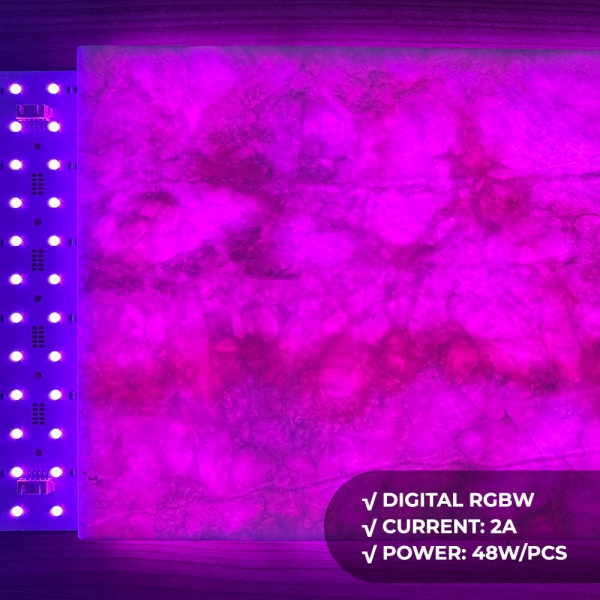 288LEDs RGBW LED light sheet detail image 7
