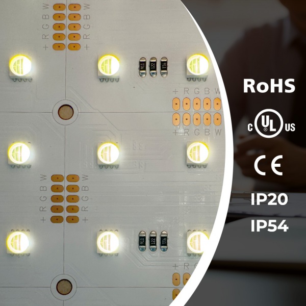 288LEDs RGBW LED light sheet detail image 8