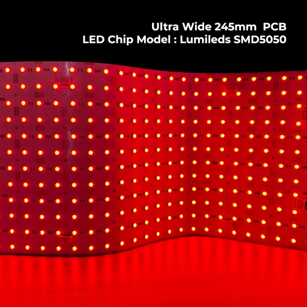 288LEDs RGBW LED light sheet detail image 9