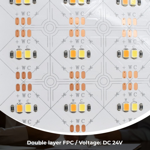 484LEDs CCT LED light sheet detail image 2