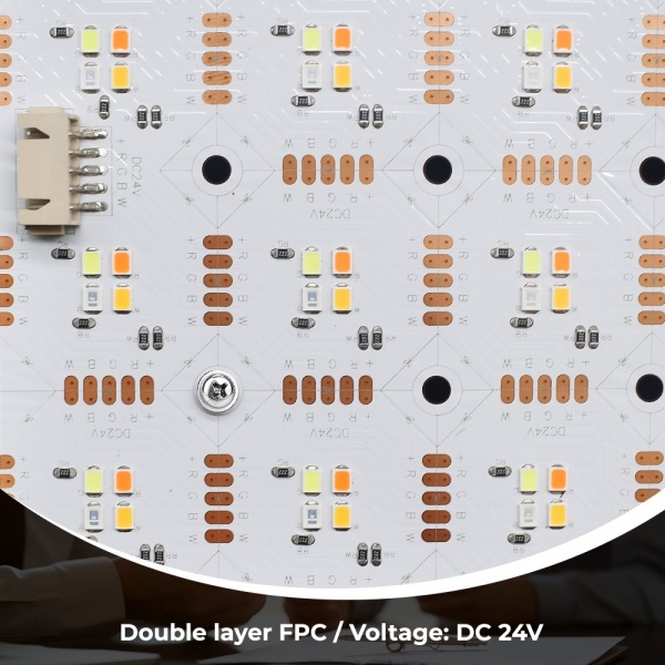 512LEDs RGBW LED light sheet detail image 2