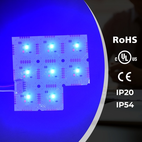 512LEDs RGBW LED light sheet detail image 6