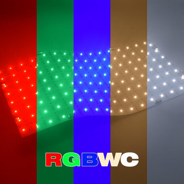 640LEDs RGBCCT LED light sheet detail image 3