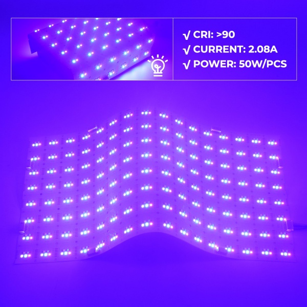 640LEDs RGBCCT LED light sheet detail image 6