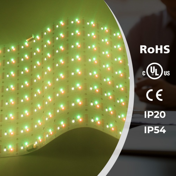 640LEDs RGBCCT LED light sheet detail image 7
