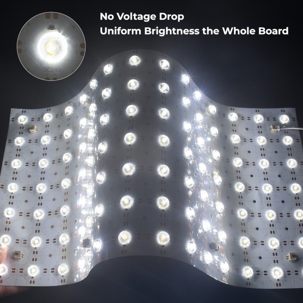 Lens LED light sheet detail image 5