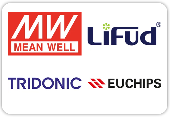 Mean Well LiFud Tridonic Euchips LED power supplies for flexible LED Light Sheet projects